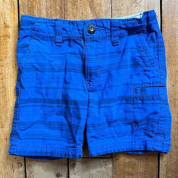 Lee shorts size 12 months Relaxed Fit Blue Striped Cotton Shorts summer vacation - Picture 1 of 5